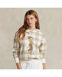 Polo Ralph Lauren - Bear Cotton-Blend Hoodie - Lyst