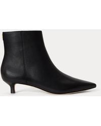 Ralph Lauren - Francesca Calfskin Bootie - Lyst