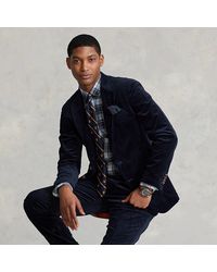 polo with suit jacket