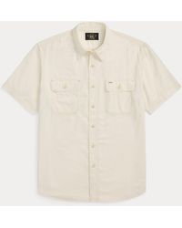 RRL - Selvedge-Detailed Woven Workshirt - Lyst