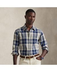 Polo Ralph Lauren - Custom Fit Brushed Oxford Shirt - Lyst