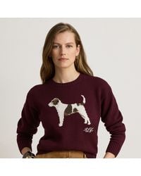 Ralph Lauren - Intarsia-Knit Cotton Jumper - Lyst