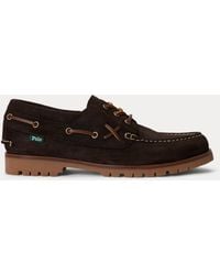 Polo Ralph Lauren - Ranger Suede Boat Shoe - Lyst