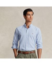Polo Ralph Lauren - Camisa oxford de rayas Custom Fit - Lyst