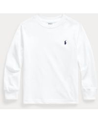 Polo Ralph Lauren - Ralph Lauren Boy's Cotton Jersey Long-Sleeve Tee - Lyst