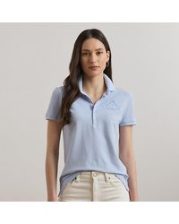 Ralph Lauren - Polo De Piqué De Algodón Con Logotipo - Lyst