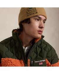 Ralph Lauren - Logo-Patch Wool-Blend Watch Cap - Lyst