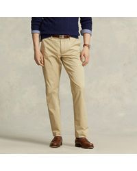 Polo Ralph Lauren - Pantaloni chino stretch Straight-Fit - Lyst