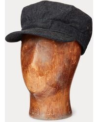 RRL - Utility-Kappe Aus Indigoblauem Denim - Lyst