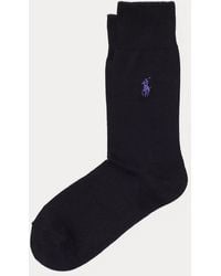 Polo Ralph Lauren - Pony Flat-Knit Trouser Socks - Lyst