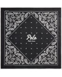 Polo Ralph Lauren - Baumwoll-Bandana Mit Logo - Lyst