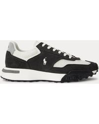 Polo Ralph Lauren - Eldridge Suede-Panelled Trainer - Lyst