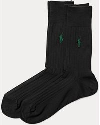 Polo Ralph Lauren - Rib-knit Trouser Socks - Lyst