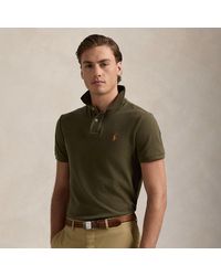 Polo Ralph Lauren - Custom Slim Fit Mesh Polo - Lyst