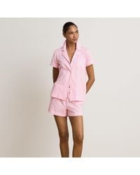 Ralph Lauren - Striped Cotton Jersey Boxer Sleep Set - Lyst
