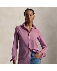 Polo Ralph Lauren - End-On-End Stretch Slim Fit Cotton Shirt - Lyst
