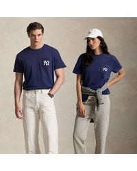 Polo Ralph Lauren - Polo Ralph Lauren Lauren Yankees T-Shirt - Lyst