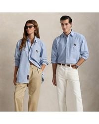 Polo Ralph Lauren - Big-Fit Shirt Polo Ralph Lauren Lauren Yankees - Lyst