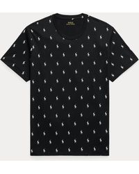 Polo Ralph Lauren - Allover Pony Cotton Jersey Sleep Shirt - Lyst