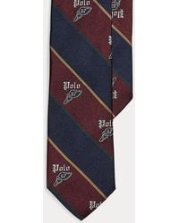 Polo Ralph Lauren - Ralph Lauren Boy's Striped Silk Repp Club Tie - Lyst