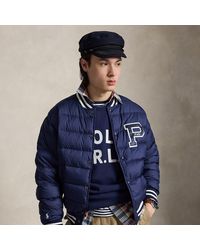 Polo Ralph Lauren - The Colden Quilted Letter Jacket - Lyst