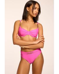 Ramy Brook - Mona Embellished Bikini Top - Lyst