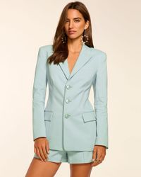 Ramy Brook - Cherie Stretch Cotton Blazer - Lyst