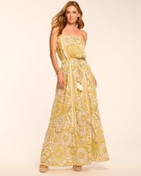 Ramy Brook - Nadine Cotton Strapless Coverup Maxi Dress - Lyst