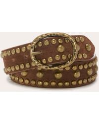 Ramy Brook - Hera Studded Leather Belt - Lyst