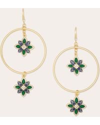 Ramy Brook - Camila Flower Charm Earrings - Lyst