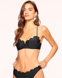 Ramy Brook - Leyla Scalloped Underwire Bikini Top - Lyst