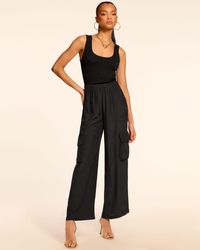Ramy Brook - Carys Contrast Ribbed Combo Jumpsuit - Lyst