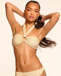 Ramy Brook - Sparkle Marie Halter Bikini Top - Lyst