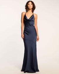 Ramy Brook - Haleigh Cowl Neck Halter Gown - Lyst