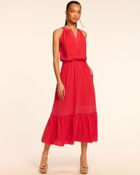 Ramy Brook - Carmen Sleeveless Midi Dress - Lyst