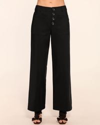 Ramy Brook - Marjory Ankle Length Stretch Cotton Pant - Lyst