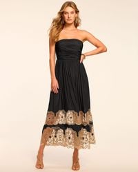 Ramy Brook - Milani Embellished Strapless Maxi Dress - Lyst
