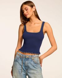 Ramy Brook - Maude Knit Scoop Neck Tank Top - Lyst