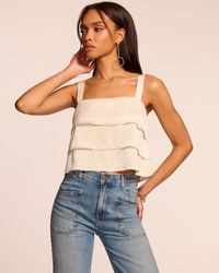 Ramy Brook - Sloan Tiered Tank Top - Lyst