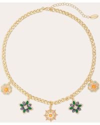 Ramy Brook - Camila Flower Charm Necklace - Lyst