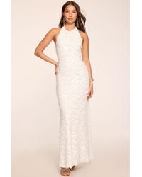 Ramy Brook - Giada Sequin High Neck Gown - Lyst