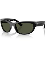 Ray-Ban - Mega balorama blacked out collection sonnenbrillen fassung glas - Lyst