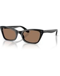 Ray-Ban - Sunglasses Woman Lady Burbank Polarized+ Lenses - Lyst