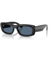 Ray-Ban - Kiliane Puffer Sunglasses Frame Blue Lenses - Lyst