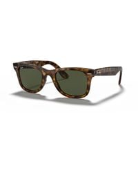 Ray-Ban - Wayfarer ease lunettes de soleil monture verres vert - Lyst