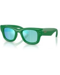 Ray-Ban - Wayfarer Puffer Special Collection Sunglasses Frame Brown Lenses - Lyst