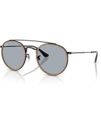 Ray-Ban - Sunglasses Round Double Bridge - Lyst