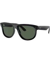 Ray-Ban - Boyfriend Reverse Sunglasses Frame Green Lenses - Lyst