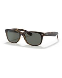 Ray-Ban - New wayfarer classic lunettes de soleil monture verres brown polarisé - Lyst