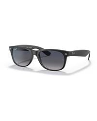 Ray-Ban - Rb4105 Folding Wayfarer Square Sunglasses - Lyst